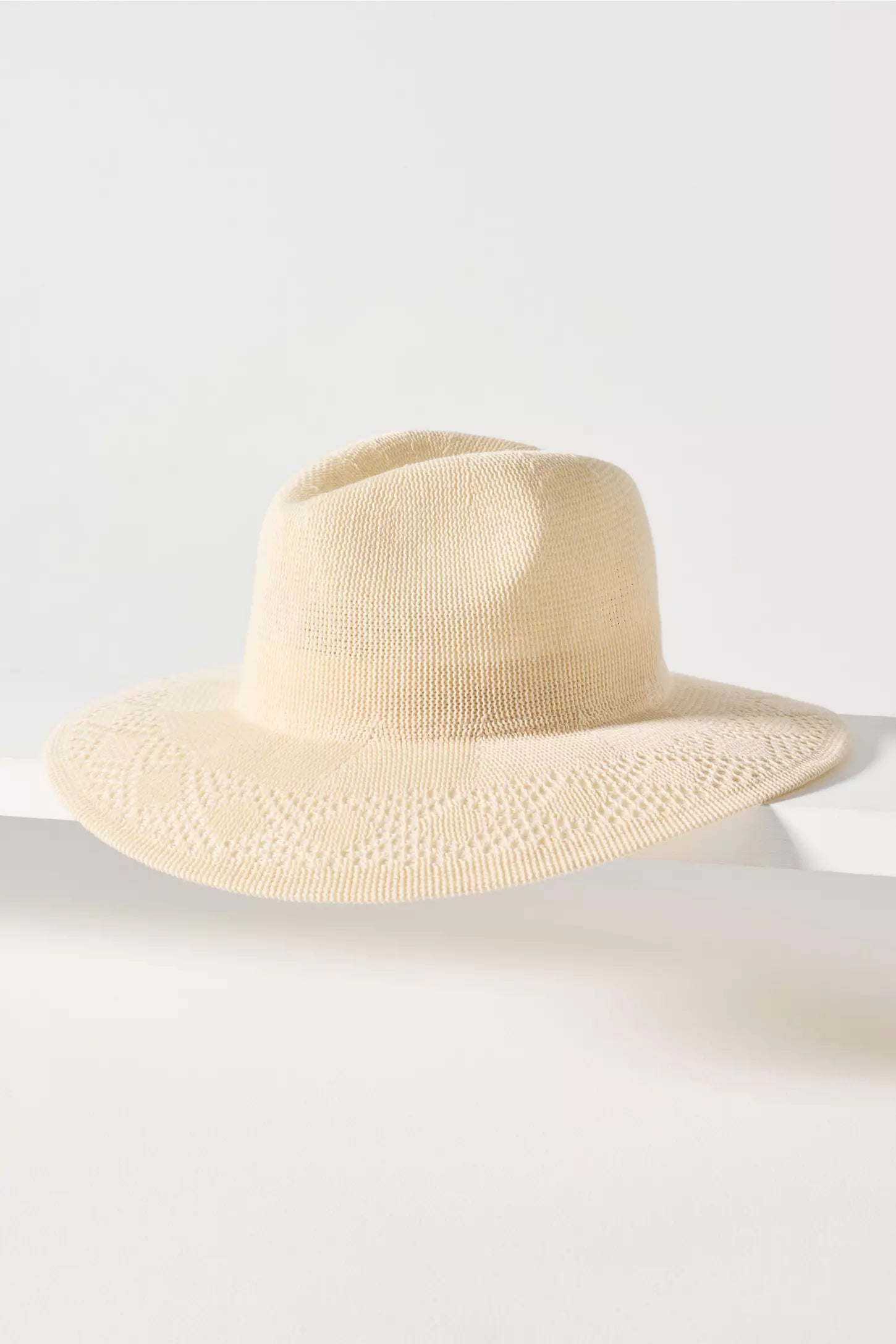 Everyday Aspen Packable Sun Hat in Mesh - Cream - Image 6