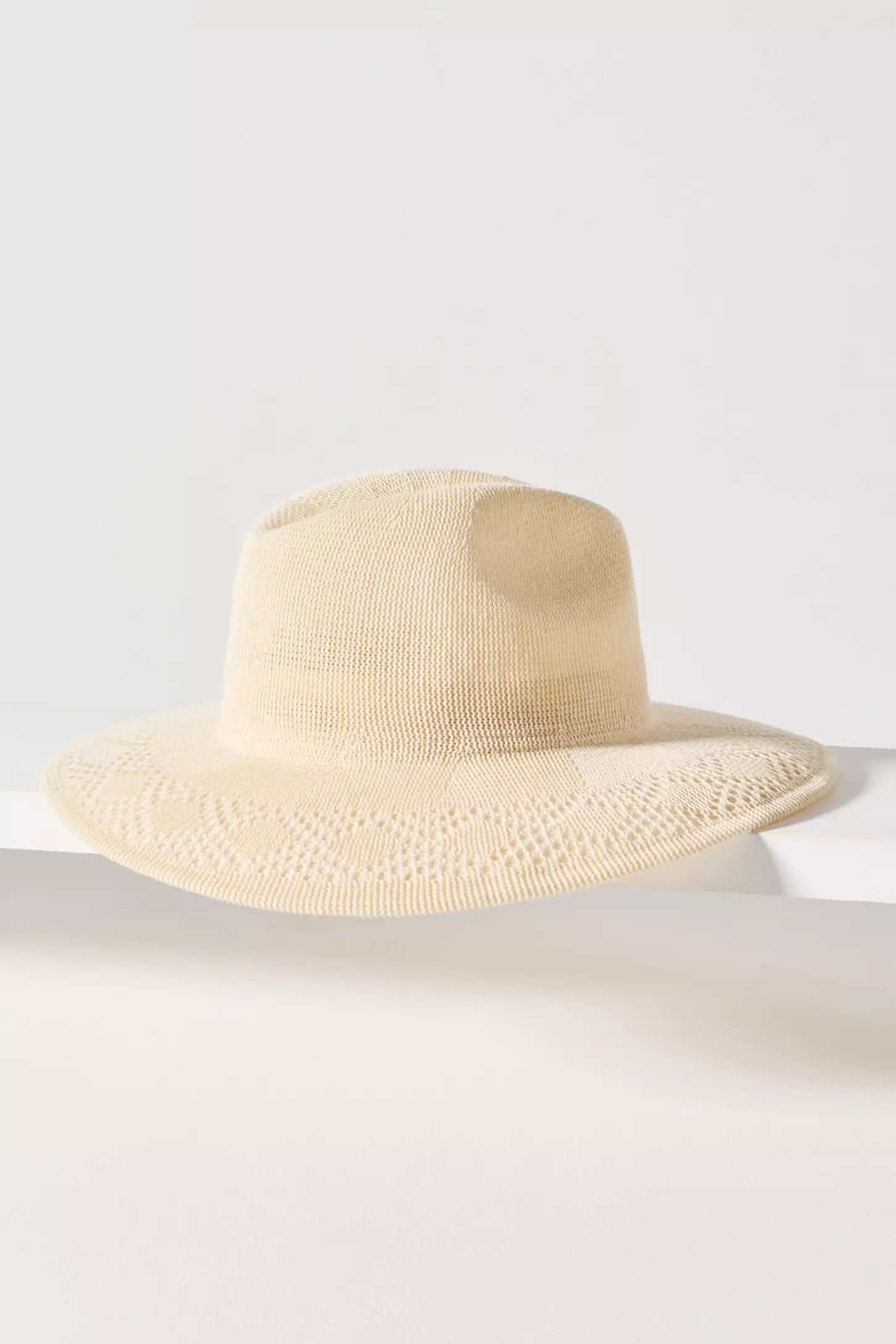 Everyday Aspen Packable Sun Hat in Mesh - Cream - Image 5