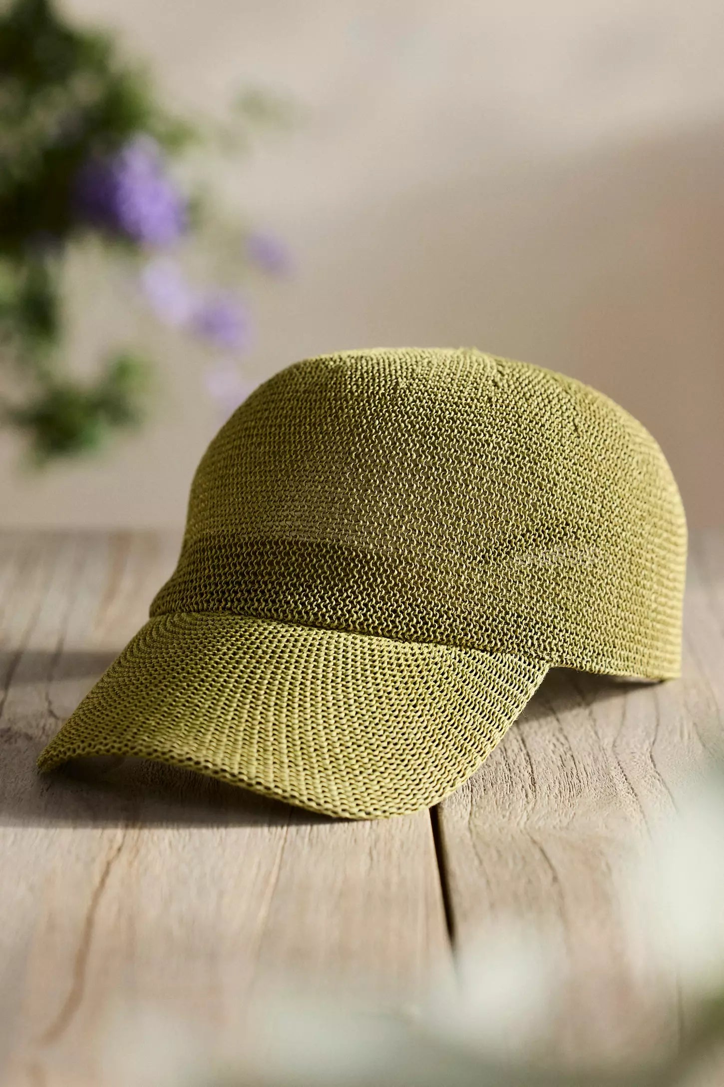 Clove Structured Casual Cap Crafted in Mesh - Olive - Image 11