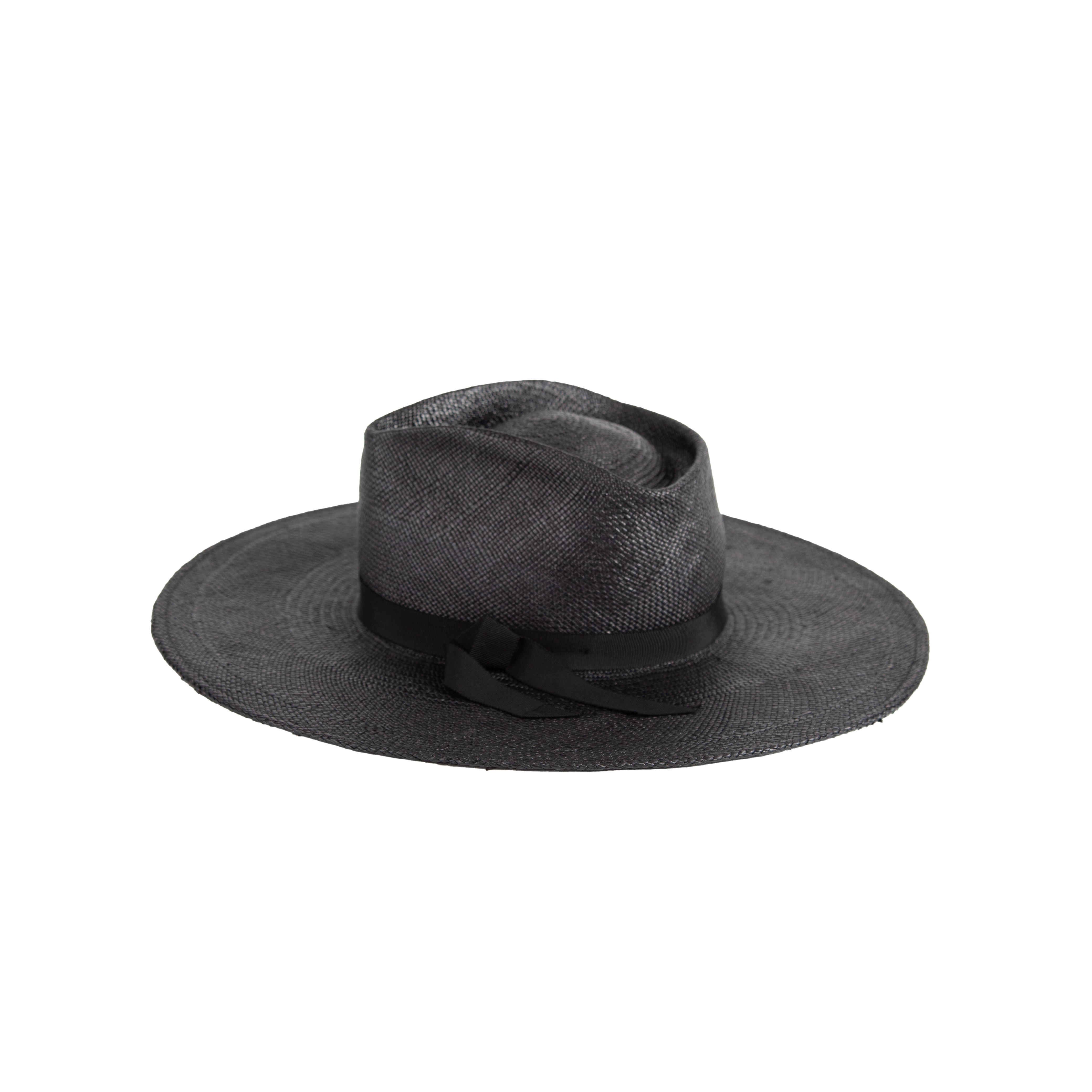 Lightweight Black Wide Brim Fedora - Image 2