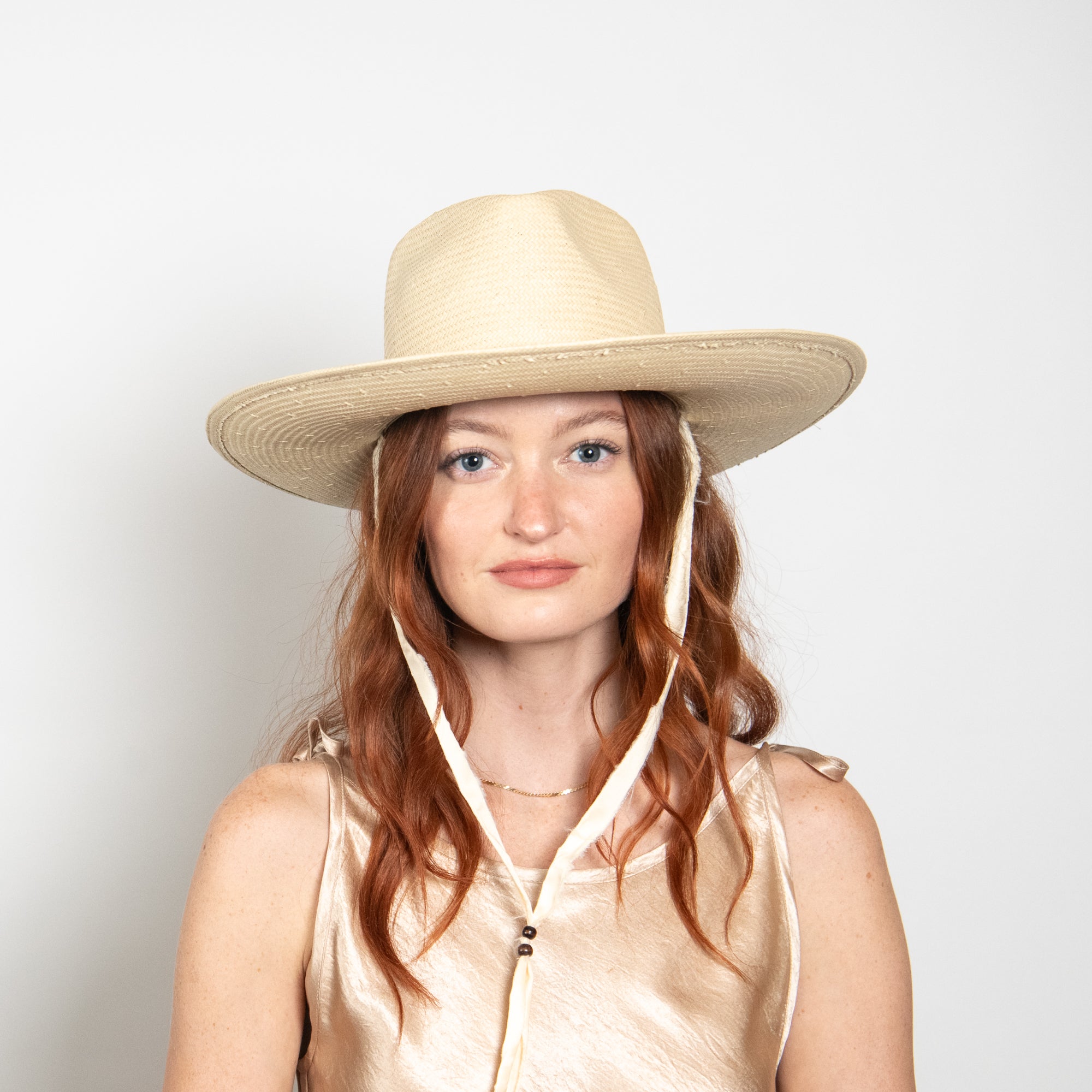 Flexible Sable Wide Brim Sun Hat in Straw - Image 5