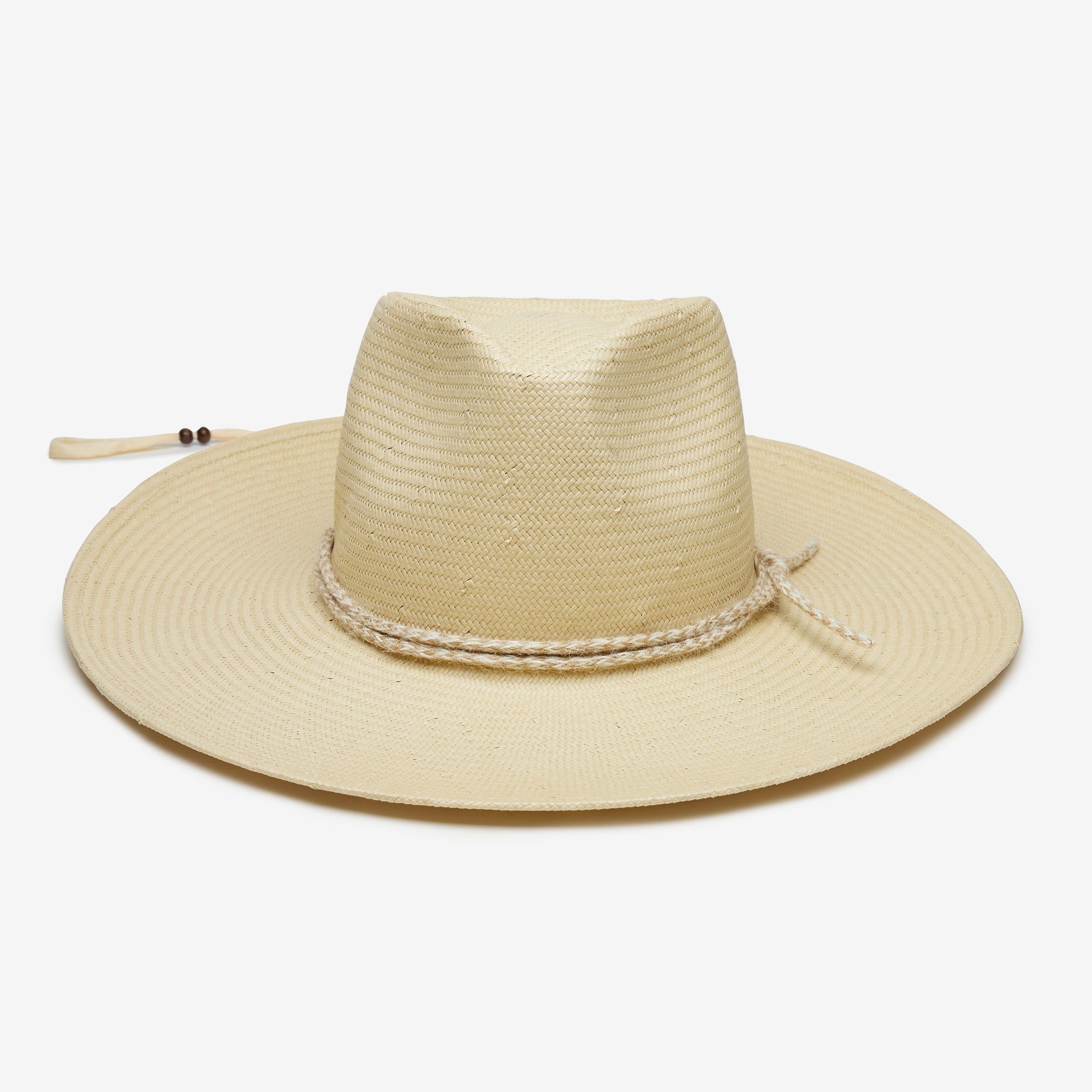 Flexible Sable Wide Brim Sun Hat in Straw - Image 3
