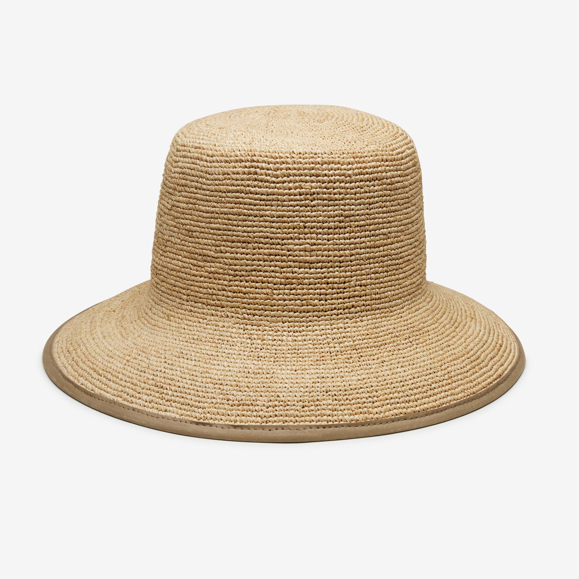 Soft Veda Bucket Hat in Raffia
