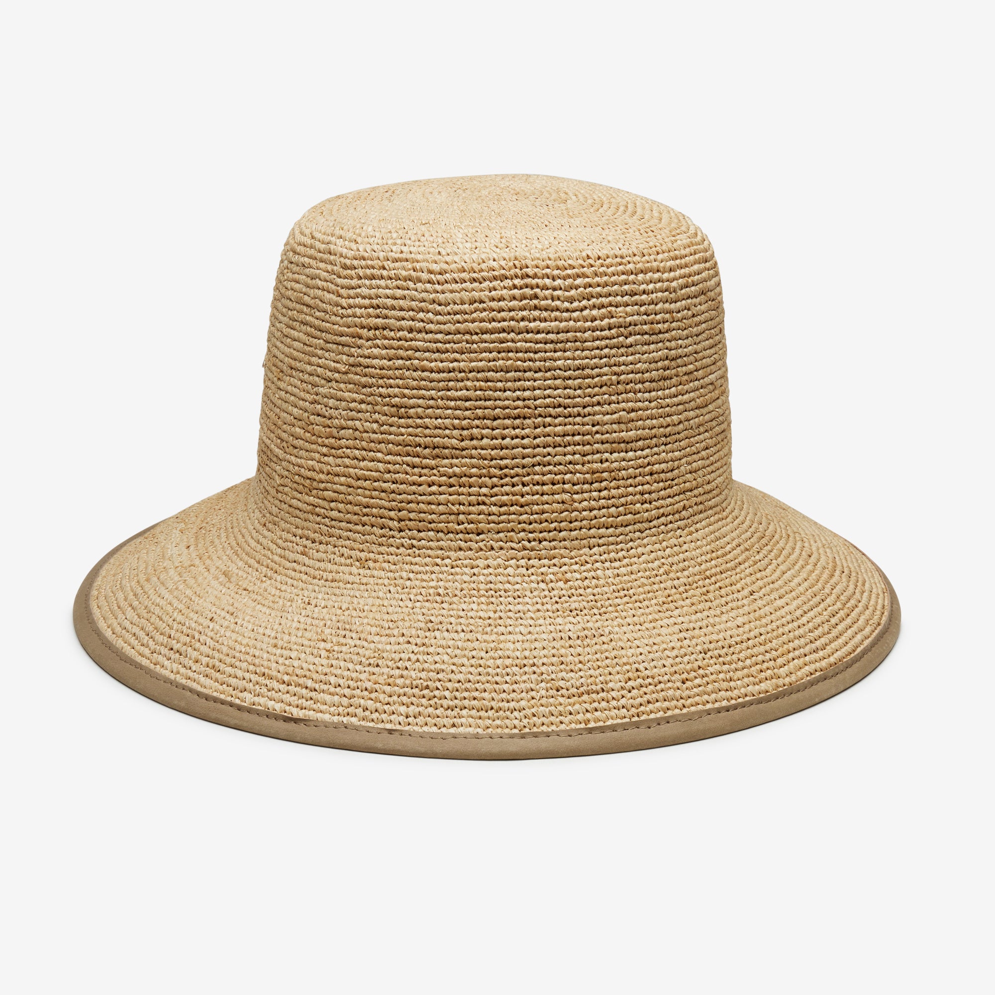 Soft Veda Bucket Hat in Raffia - Image 5