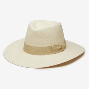Nova Lightweight Straw Wide Brim Sun Hat - Ivory