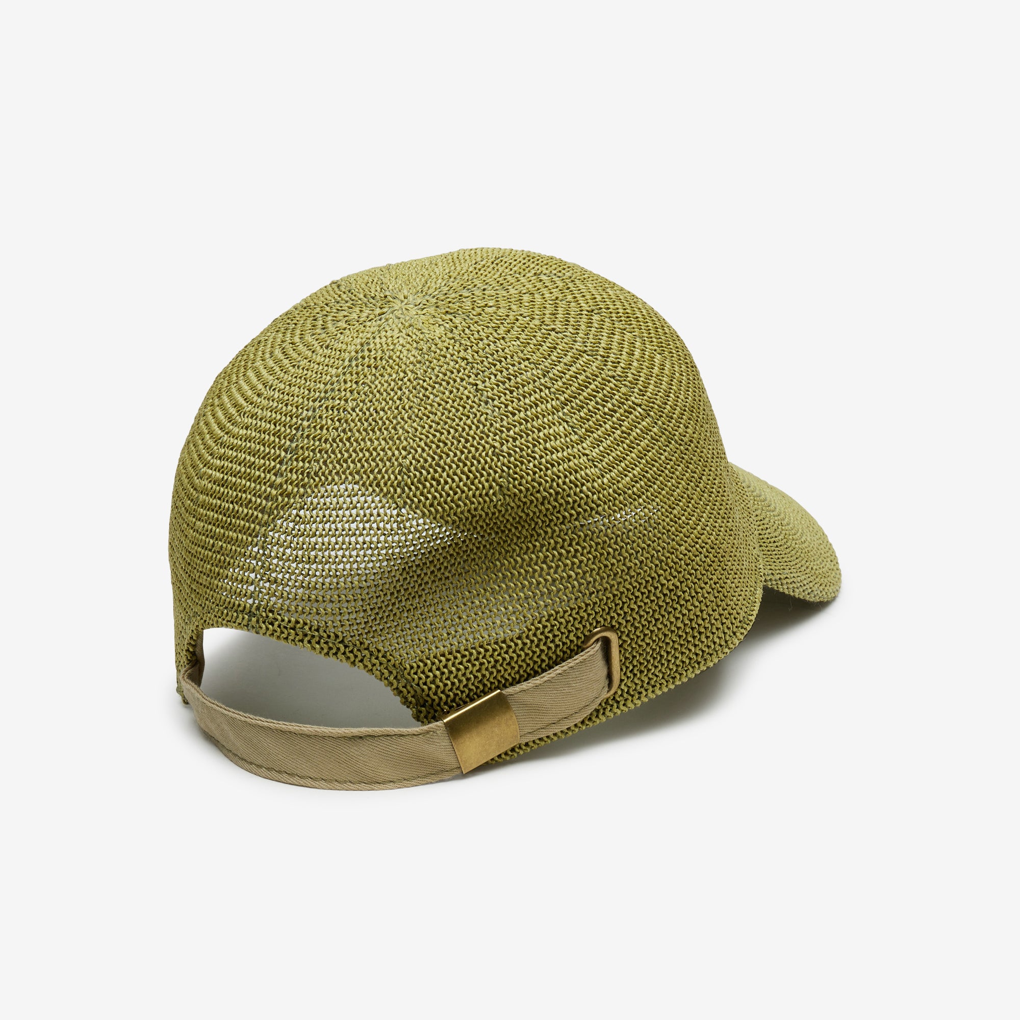 Clove Structured Casual Cap Crafted in Mesh - Olive - Image 5