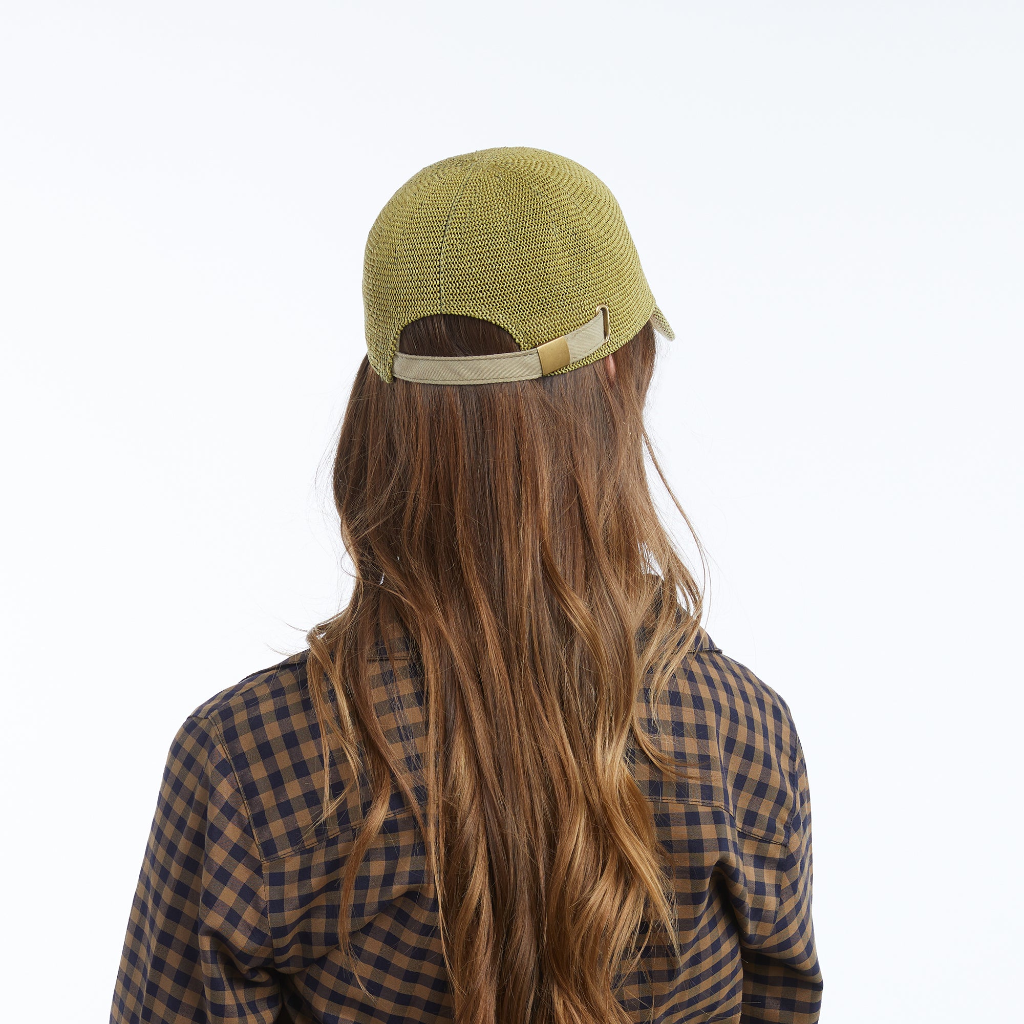 Clove Structured Casual Cap Crafted in Mesh - Olive - Image 8