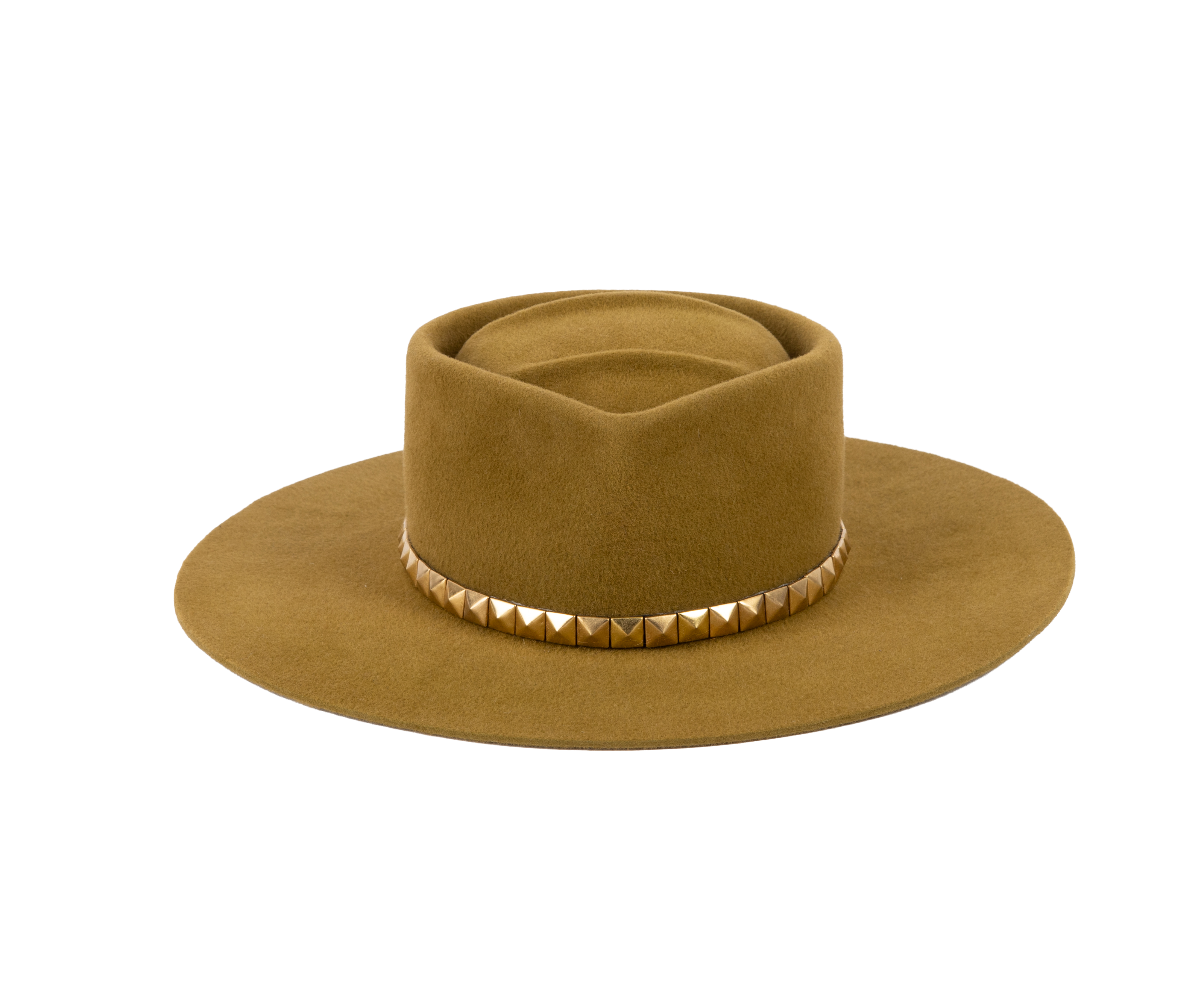 Tailored Sculpted Crown Wide Brim Fedora