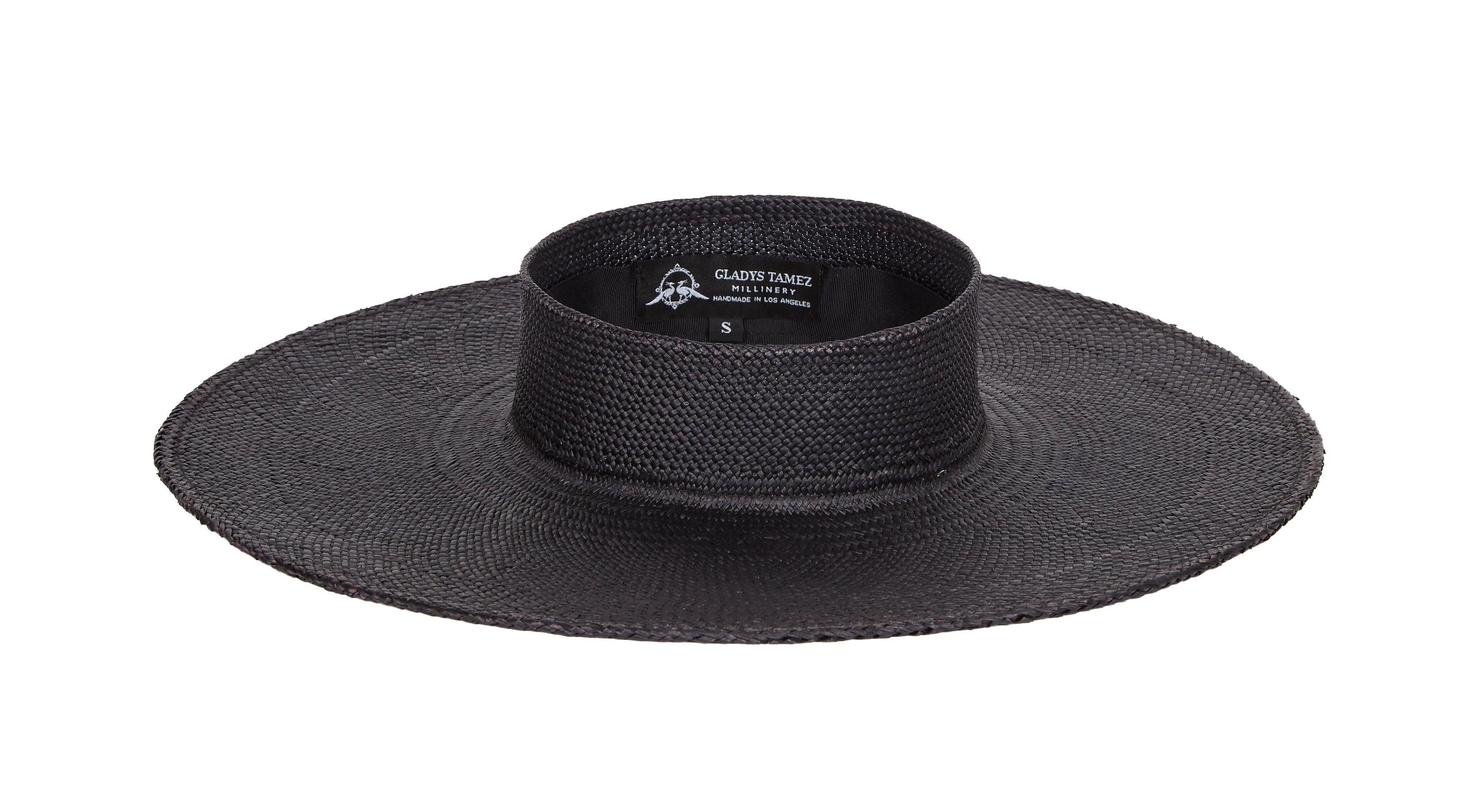 Contemporary Black Wide Brim Fedora