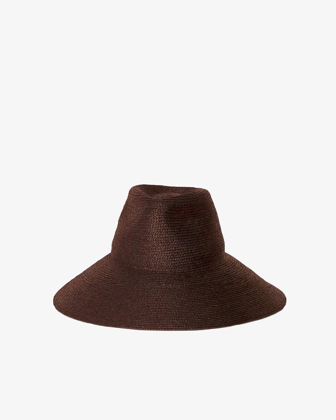 Packable Chocolate Raffia Straw Sun Hat