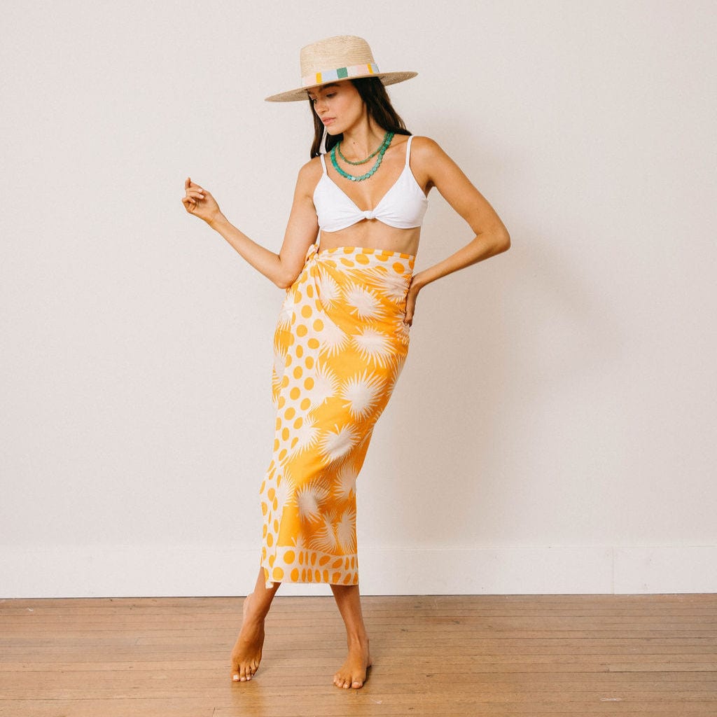 Sage Multi Stripe Palm Hat - Image 4