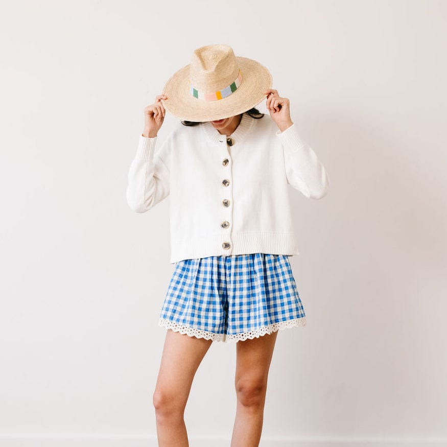 Sage Multi Stripe Palm Hat - Image 6